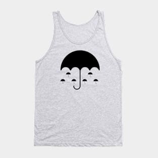 Raining Umbrellas Tank Top